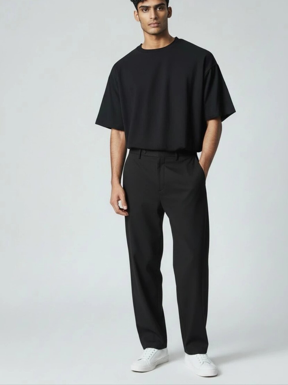 Dockers Men's Black Dress Chino Pants - Straight Leg Size 38× 32